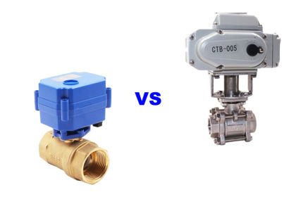 Miniature vs Industrial Motorized Ball Valves: Key Differences
