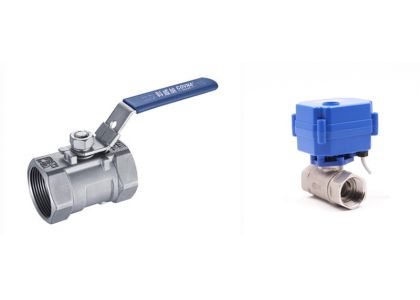 3/4 Inch Motorized Ball Valve vs Manual Ball Valve: Choosing Right？