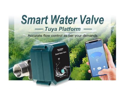 WiFi Smart Water Shut Off Valve — Remote Control, Timer & Angle Adjustable Smart Valve for Home & Industrial Water Systems
