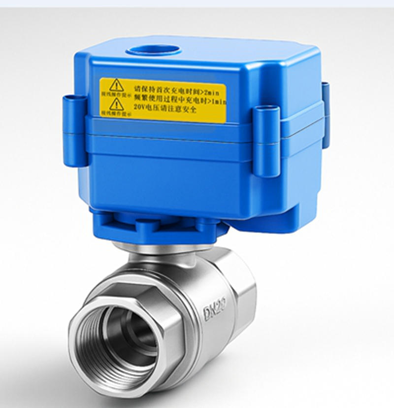 1-inch Stainless Steel Motorized Ball Valve 12V