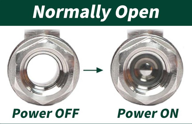 Normally Open Motorized Ball Valve