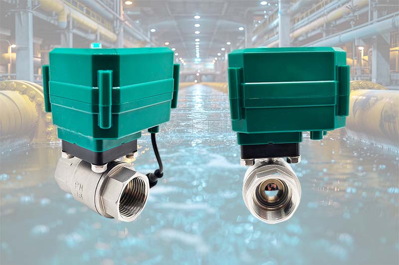 WIFI Motorized Ball Valve