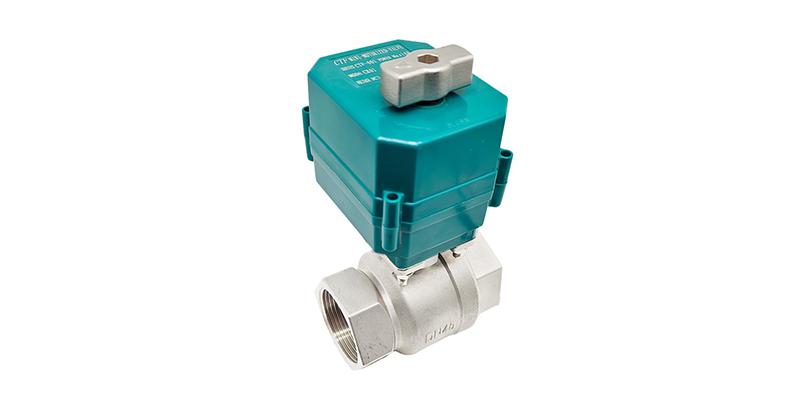 Motorized Water Valve with Manual Control