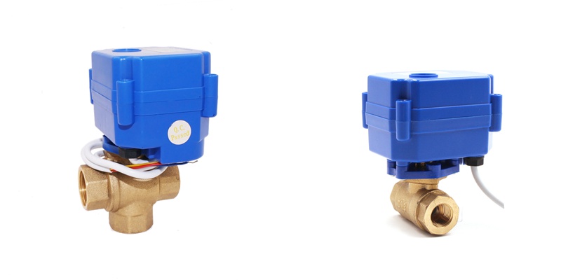 Brass Motorized Ball Valve