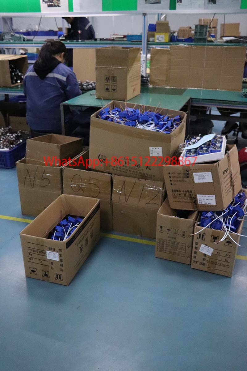 Miniature Brass Motorized Ball Valve Production Workshop