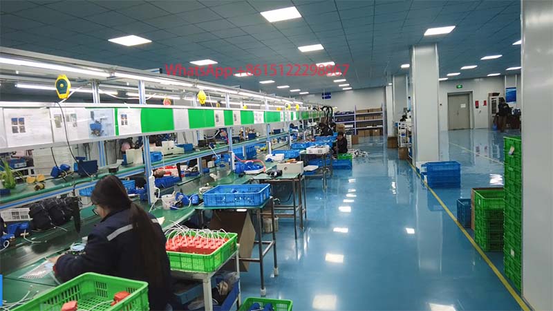 Brass Motorized Valve Factory and Workers