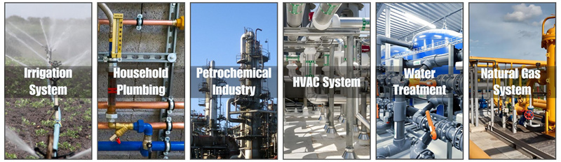 PVC Industrial Motorized Ball Valve Application Scenarios