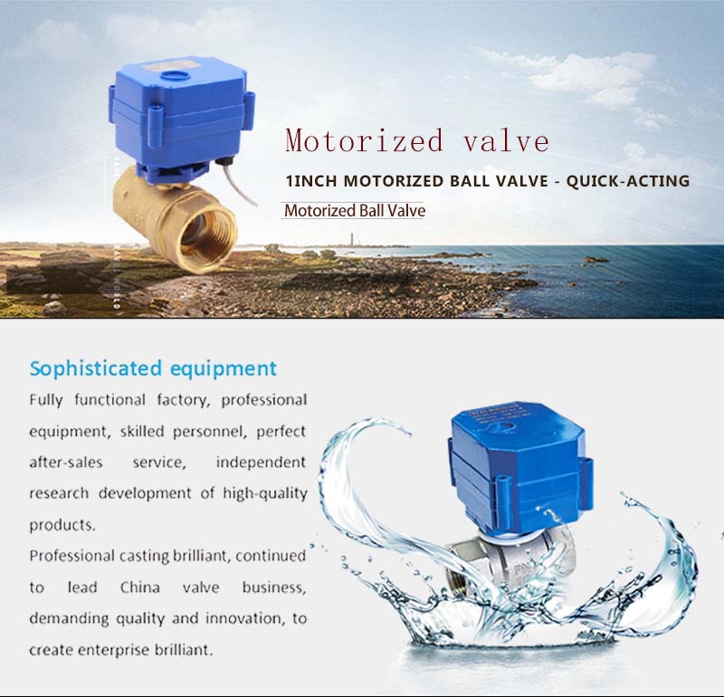 1inch Micro-Actuated Ball Valve Product Introduction