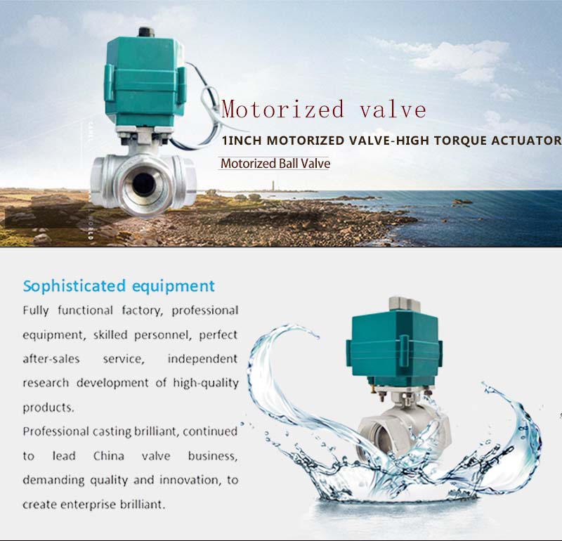 1 Inch High Torque Actuator Valve Product Introduction