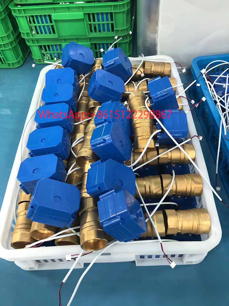 3/4-inch Brass Electric Actuated Ball Valve