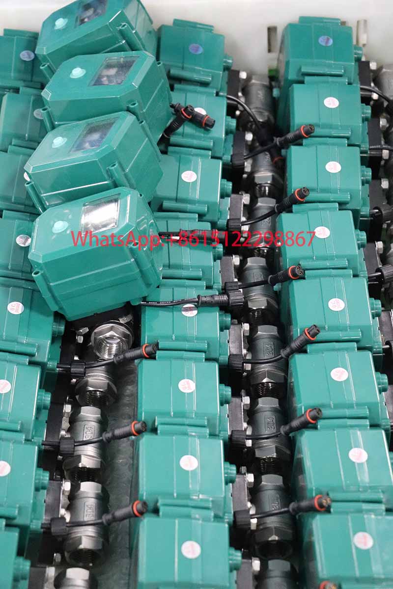 1-Inch Stainless Steel Actuated Valve