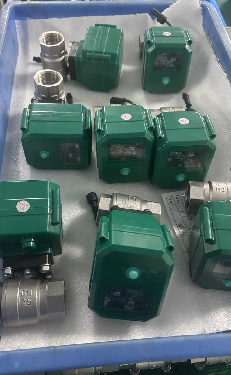 DN25 Stainless Steel High-Torque Motorized Ball Valve