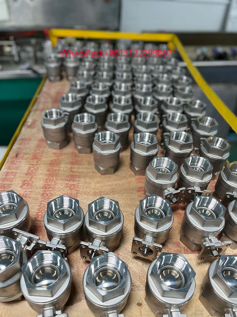 2-Way Industrial Stainless Steel Ball Valve