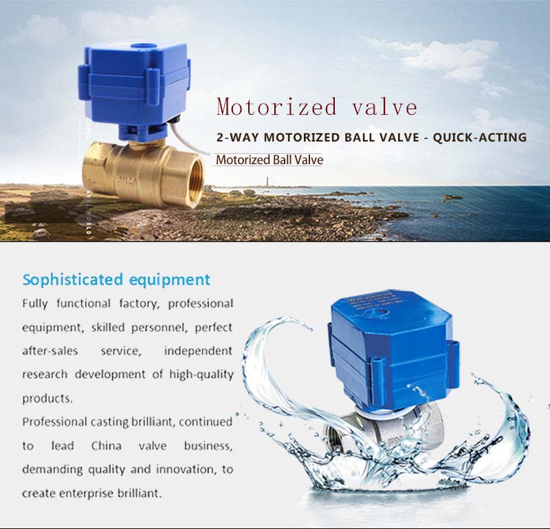 2-Way Motorized Ball Valve Product Introduction