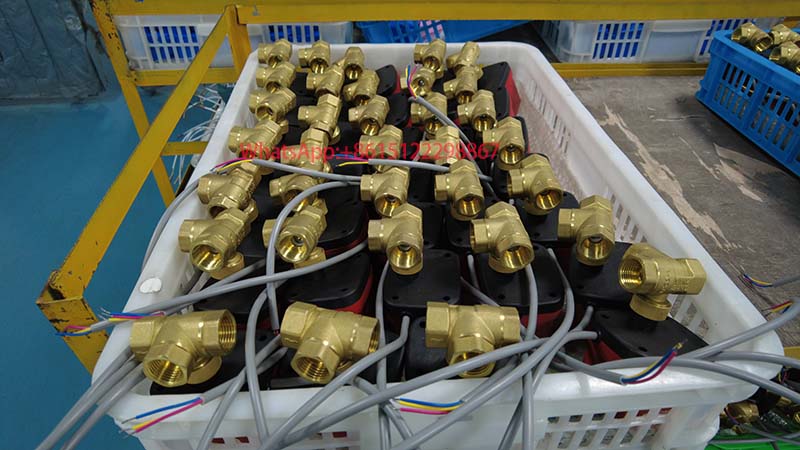 3-Way Brass Motorized Ball Valve
