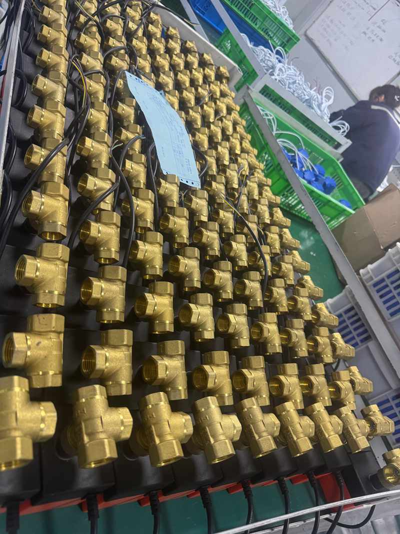 3 Yollu Pirinç Motorlu Küresel Vana​