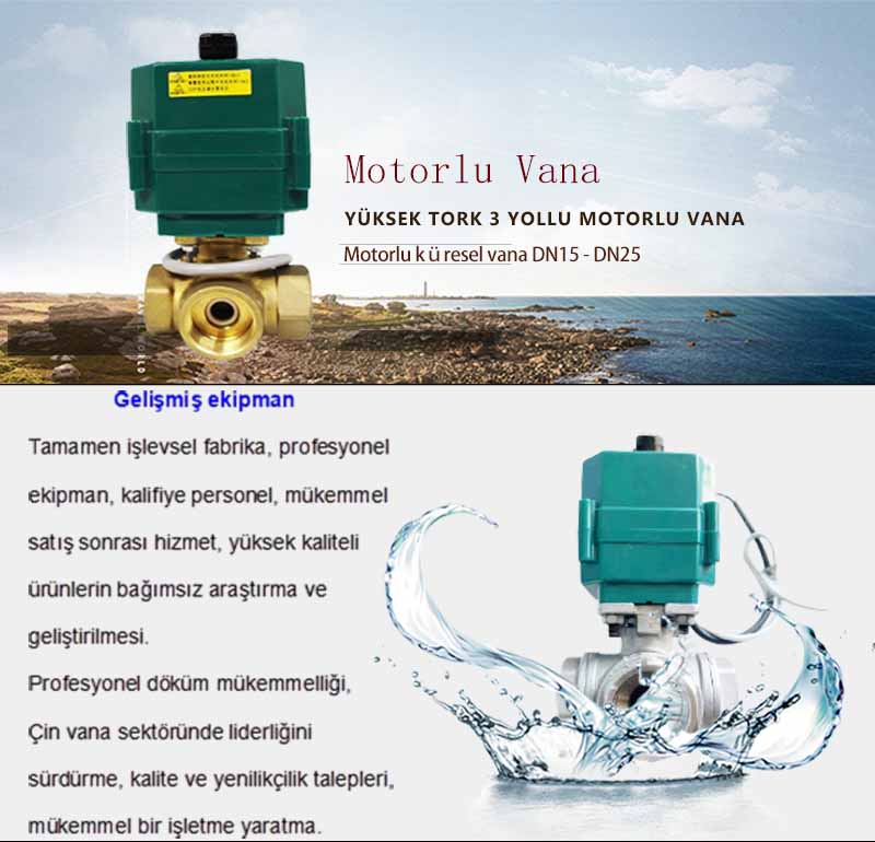 Motorlu 3 Yollu Vana​