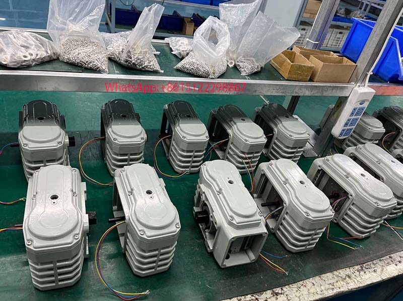 Yüksek torklu elektrikli aktüatör