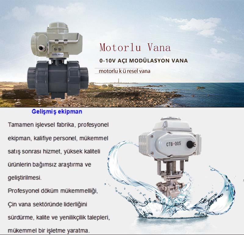 0-10V Motorlu vana​