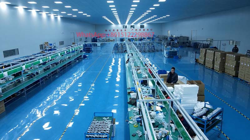 Motorlu vana üretim hattı