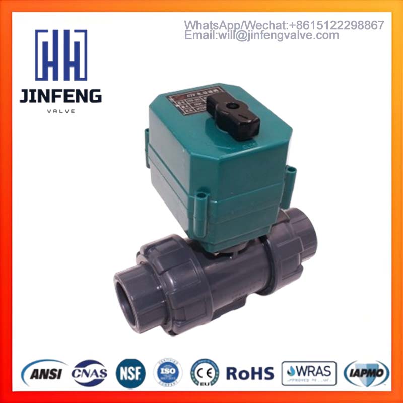 1 1/4 Inch High-Torque Motorized Ball Valve