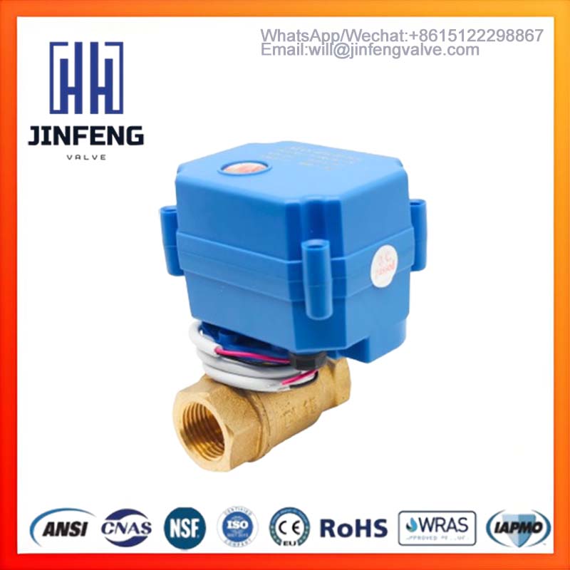 1/2 Inch Motorized Ball Valve for Water Treatment