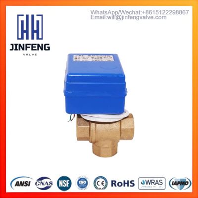 Motorized ball valve,Small bore valve,Water treatment  motorized valve,Brass Valve