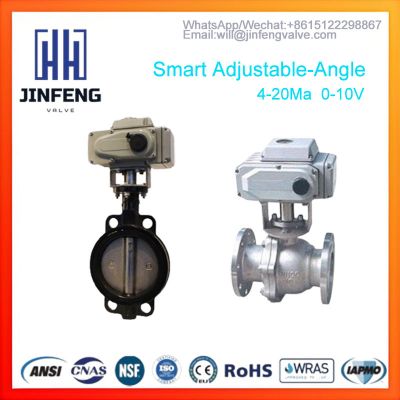 4-20mA  Modulating Motorized Valve Large Diameter