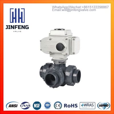 Industrial 2-way & 3-way Motorized Ball Valve
